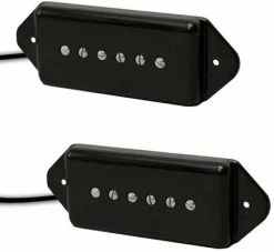 Lindy Fralin P90 Hum-Cancel Dog Ear N Black