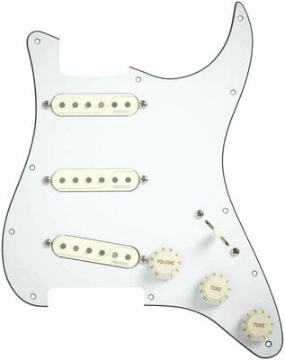 Fishman Fluence Single Width Loaded Pickguard Strat White Fishman Fluence Single Width Loaded Pickguard Strat White -Fender Shop thumb d gallery base ff29397f